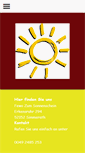 Mobile Screenshot of fewo-zum-sonnenschein.de